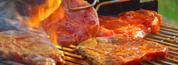 meat-on-grill