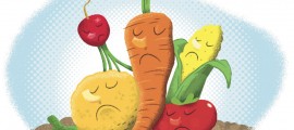 sad veggies
