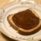 Apple butter on toast