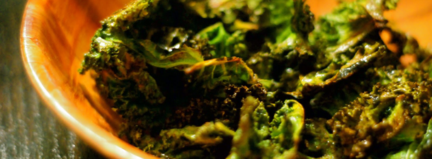 Baked Kale Chips - $.11 | Broke & Healthy