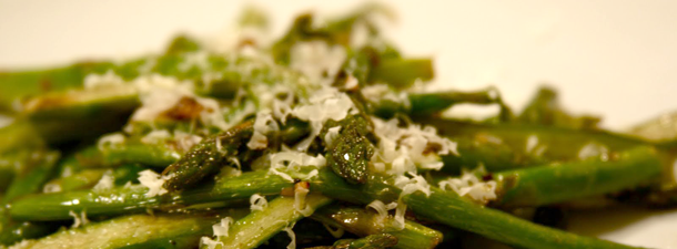Sauteed Garlic Asparagus – $.21