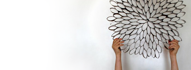 Paper Towel Rolls, Spoon Mirrors & Old Plates – Next to Free Pinterest Ideas